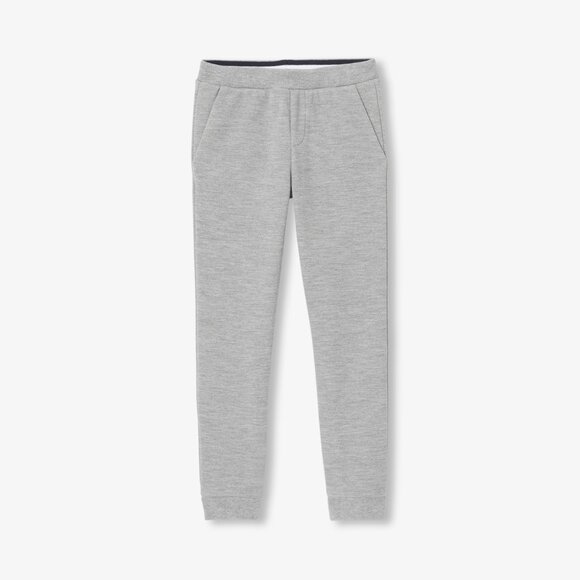 Jacadi Paris Boys’ Jogger Pants | Size 10 | Gray | Lined & Adjustable Waist - Picture 1 of 5